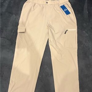 Men's Beige Cargo Pants